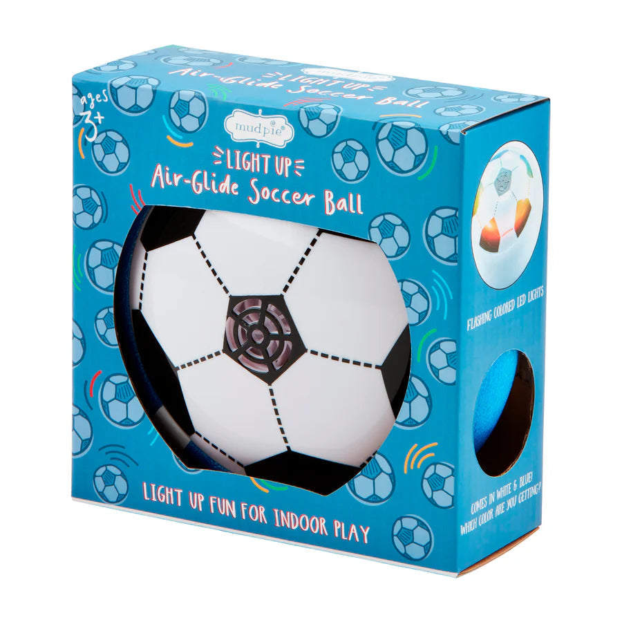 Mudpie Blue light Up Air-Glide Soccer Ball