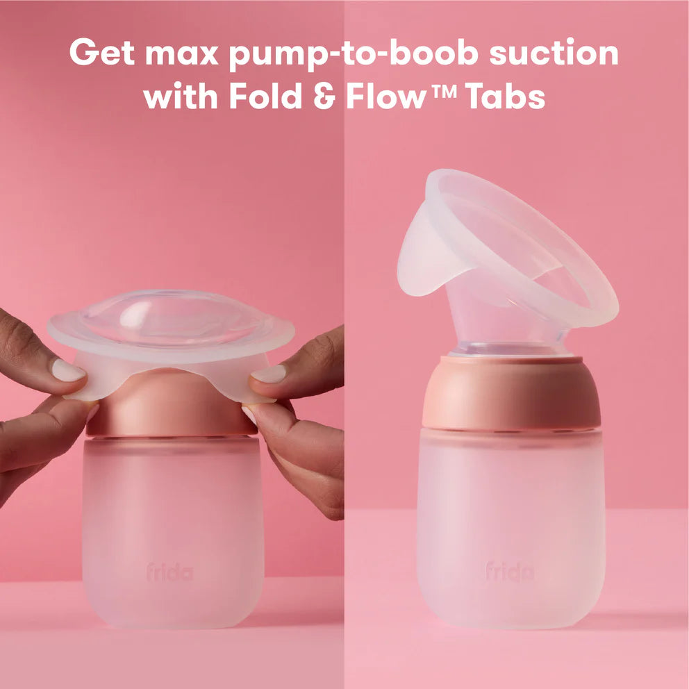 Frida 2-in-1 Manual & Silicone Suction Breast Pump