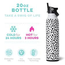 Swig Flip + Sip Water Bottle (20oz)