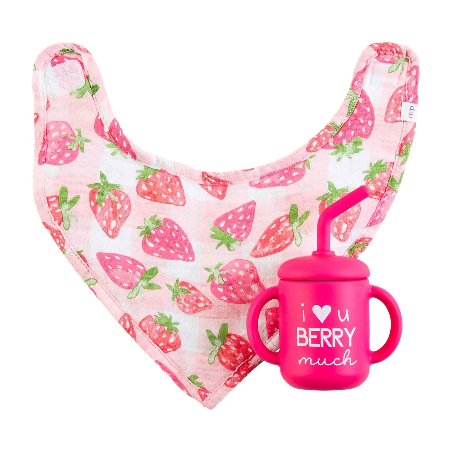 Mudpie Muslin Bib & Silicone Cup Sets