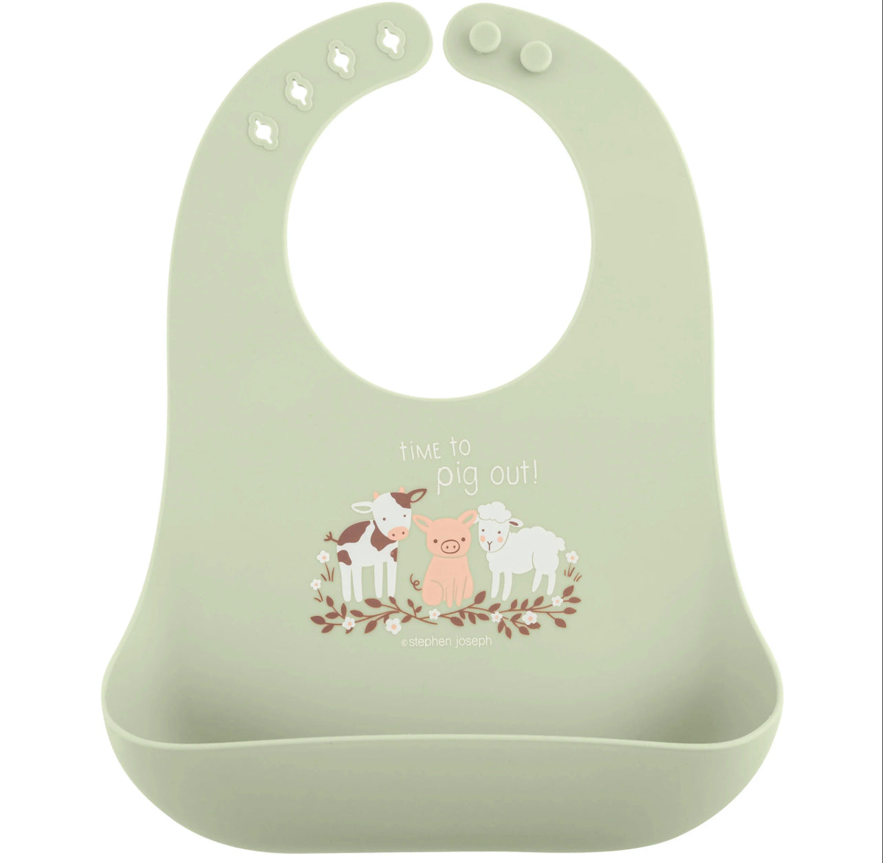 Stephen Joseph Silicone Bibs