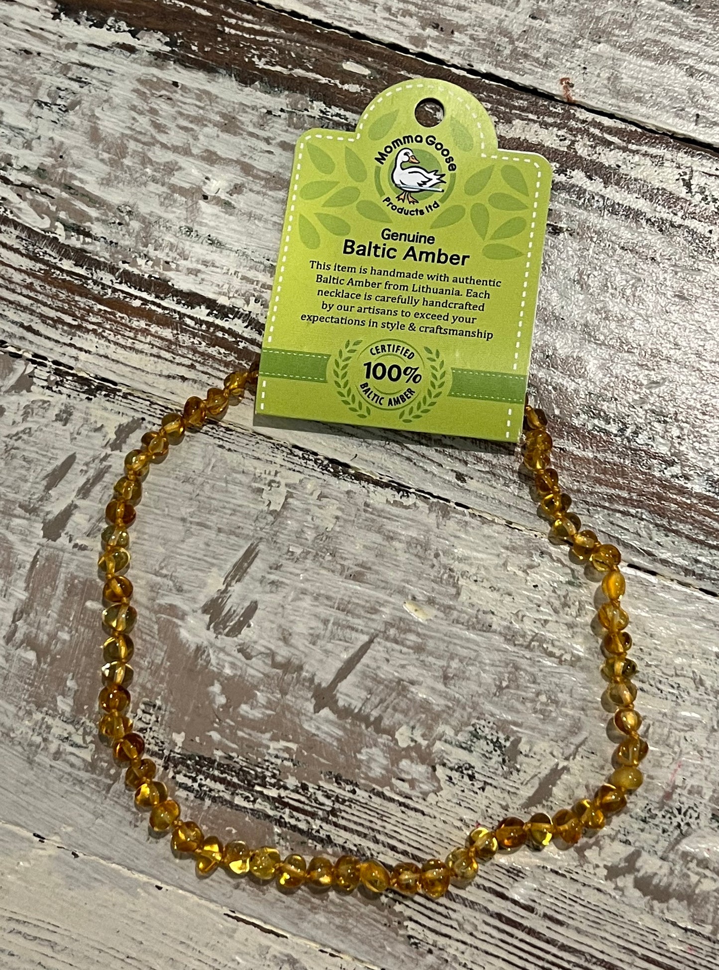 Momma Goose Teething Necklace
