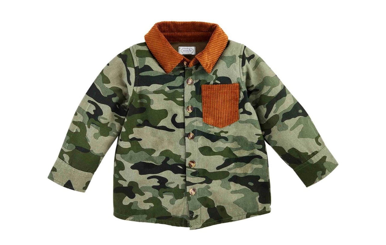 Mudpie Camo Shacket