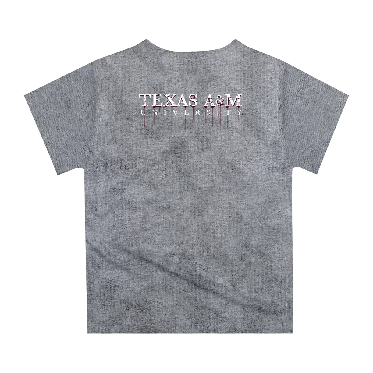 Texas A&M Dripping Football Helmet Tee
