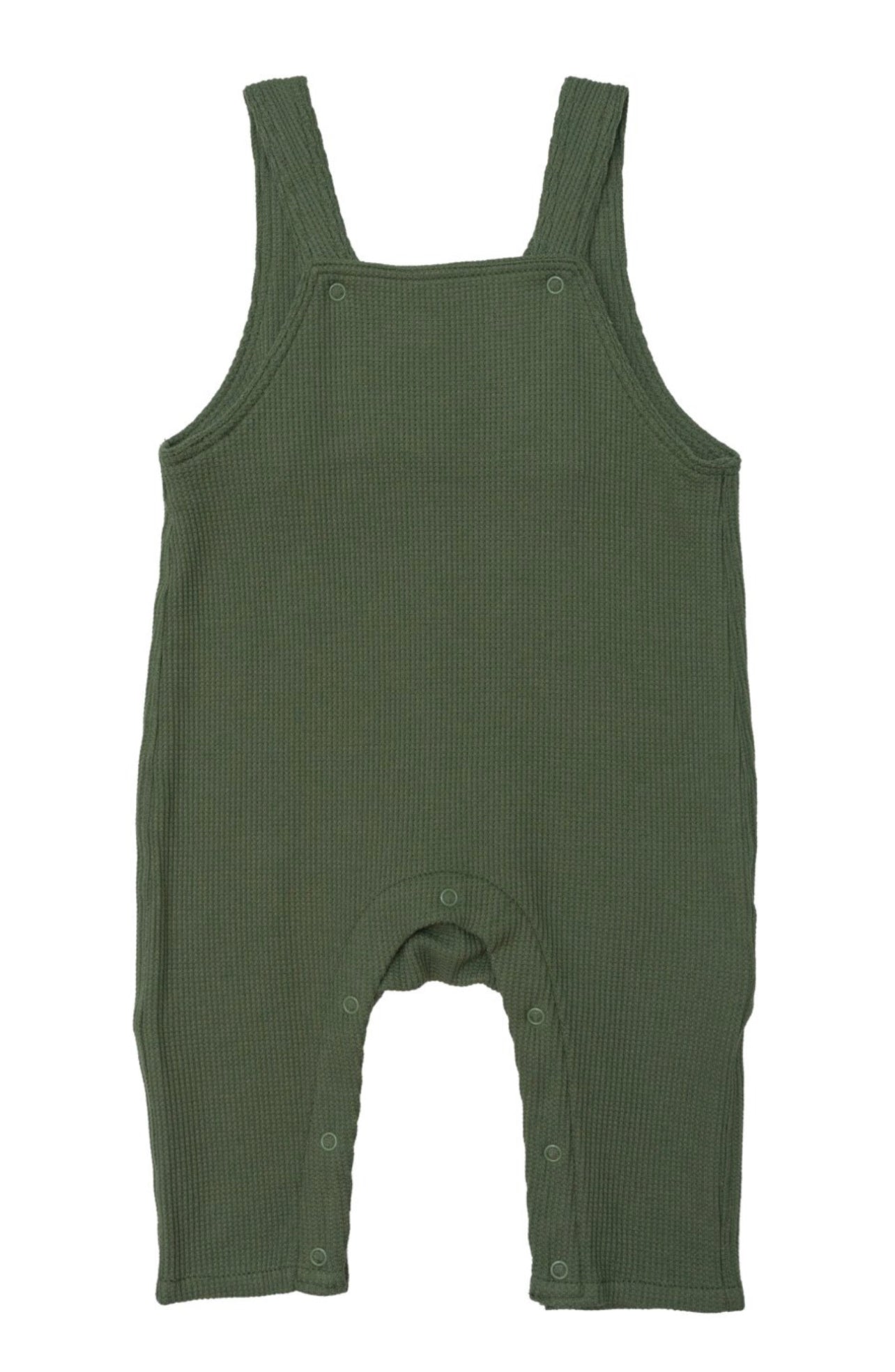 Angel Dear Chive Waffle Overalls