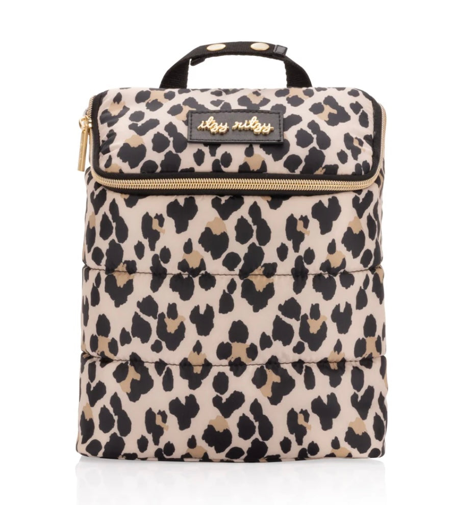 Itzy Ritzy Chill Like a Dream Leopard Bottle Bag