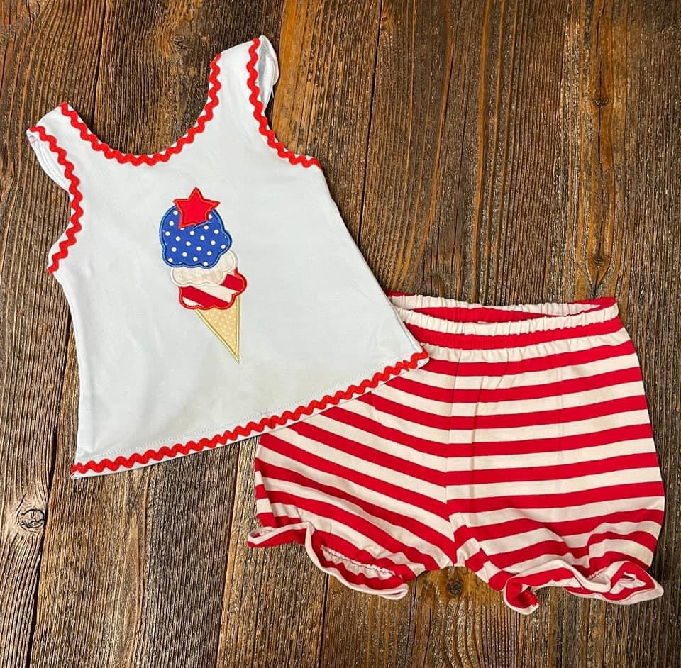 Three Sisters Ice Cream Criss Cross Bloom Set