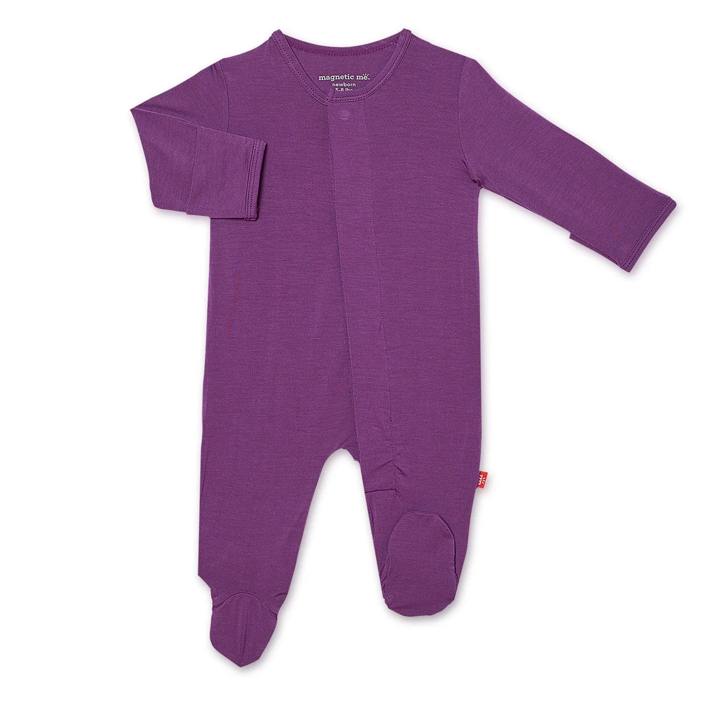 Magnetic Me Plum Footie