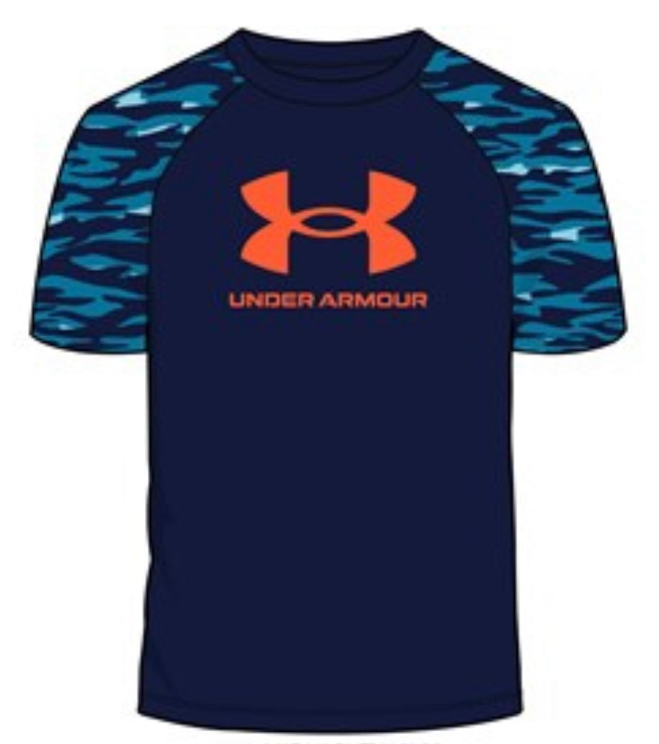 Under Armour Sediment Camo SS Raglan
