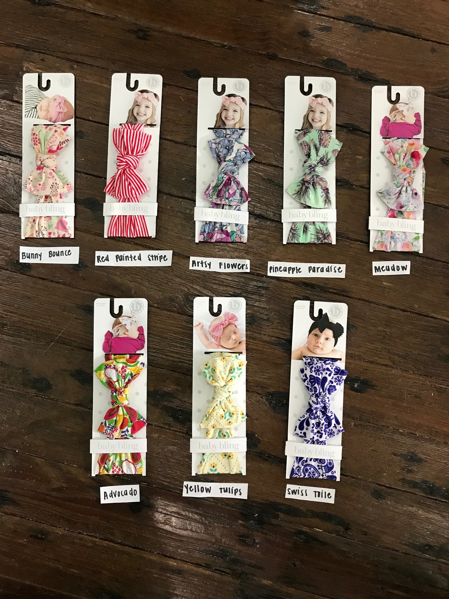 Baby Bling Patterned Knots