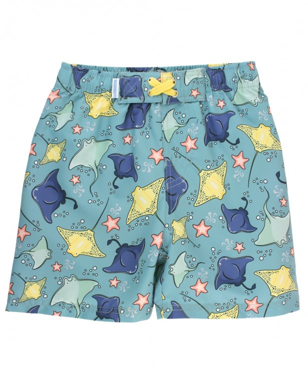 RuggedButts Starfish & Stingrays Swim Trunks *
