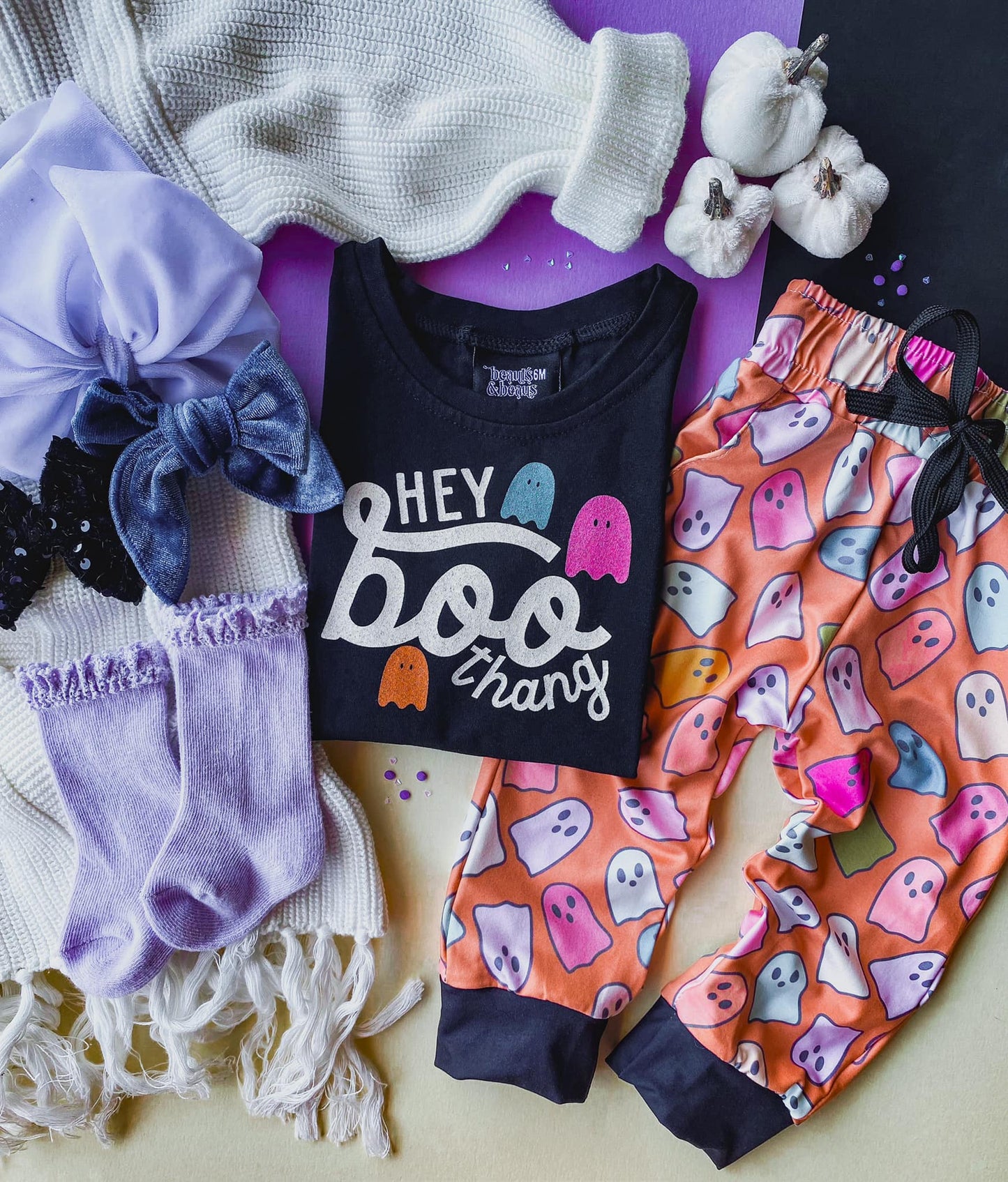 Colorful Ghost Joggers