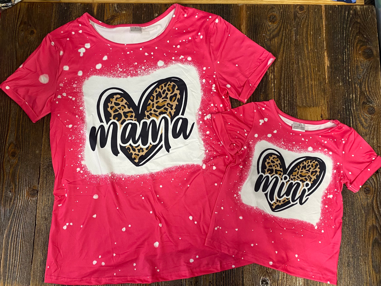 Mama & Mini Heart Tees