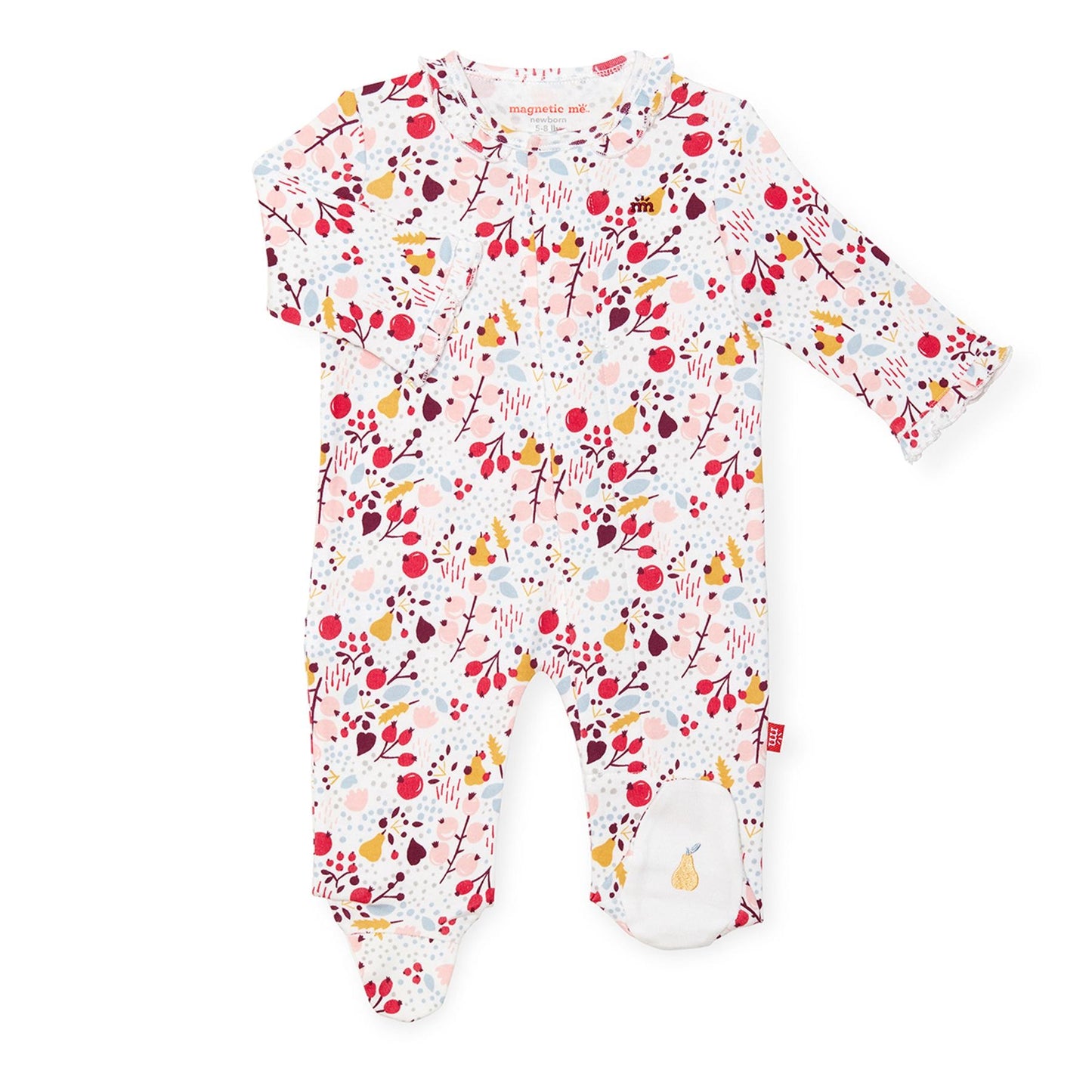 Magnetic Me Pom Pom Organic Cotton Footie