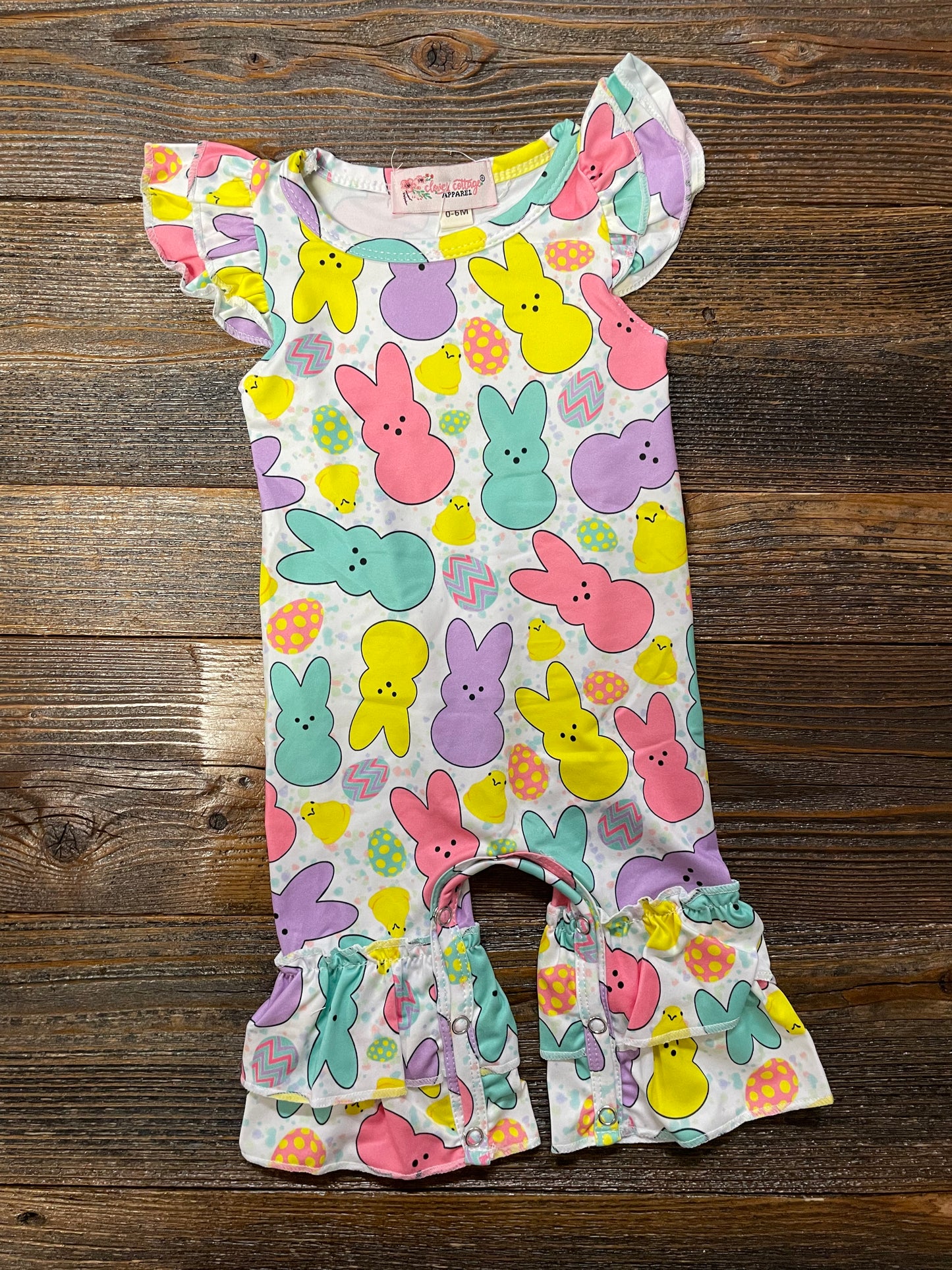 Pastel Peeps Romper