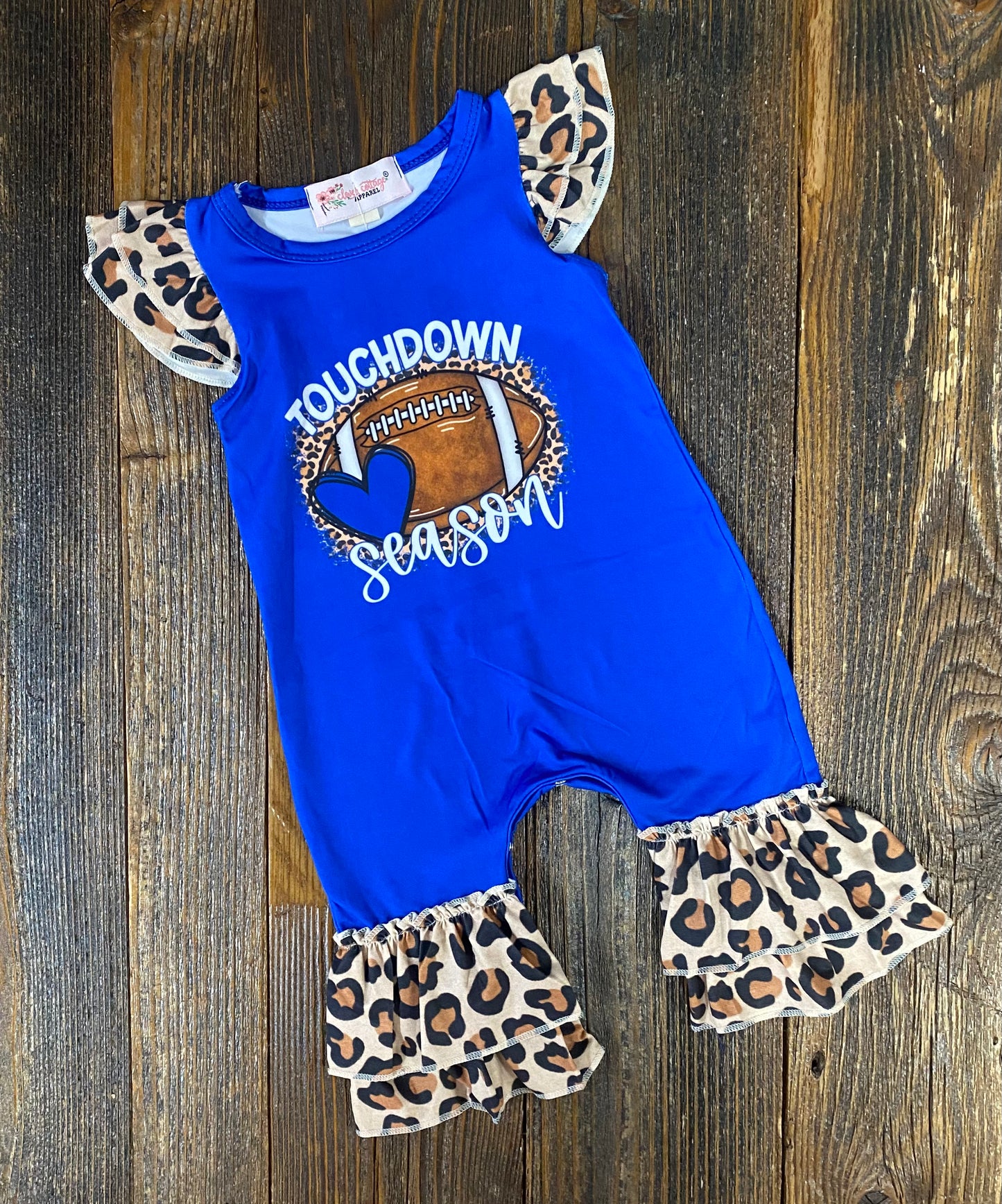 CC Touchdown Romper