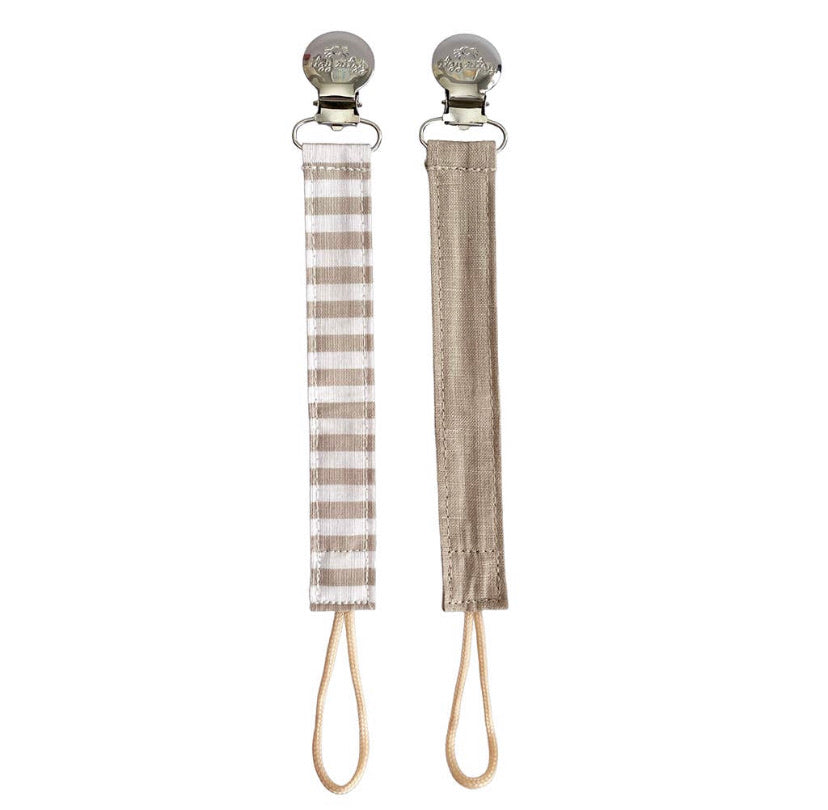 Itzy Ritzy Linen Pacifier Straps