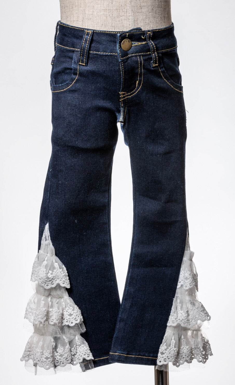 M.L.Kids Lace Jeans