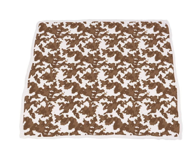 Newcastle Cowboys & Cowhide Blanket