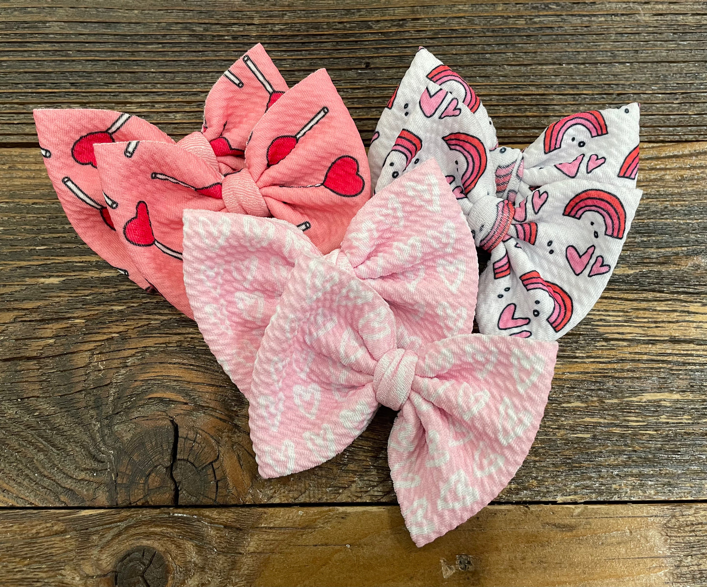 JJ Valentines Piggie Bows
