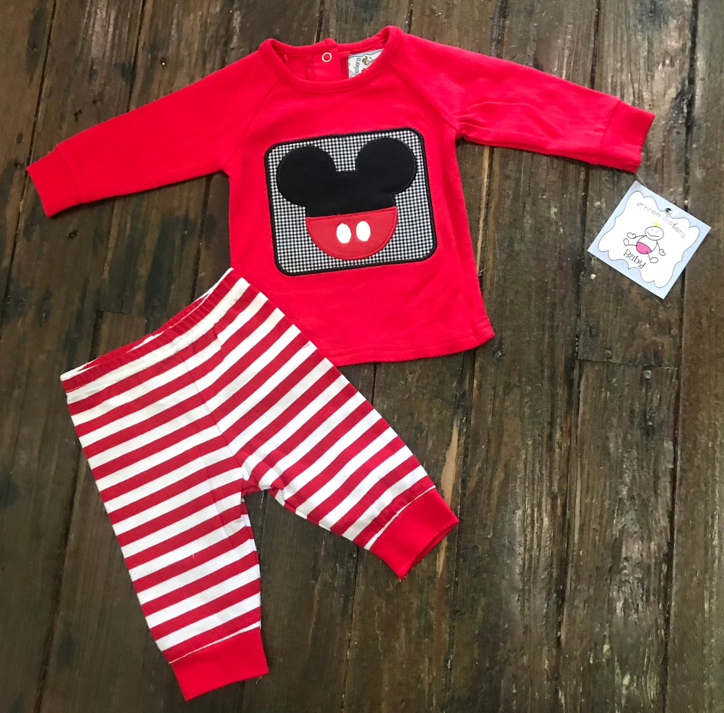TS Minnie Mouse Boy 2pc Set