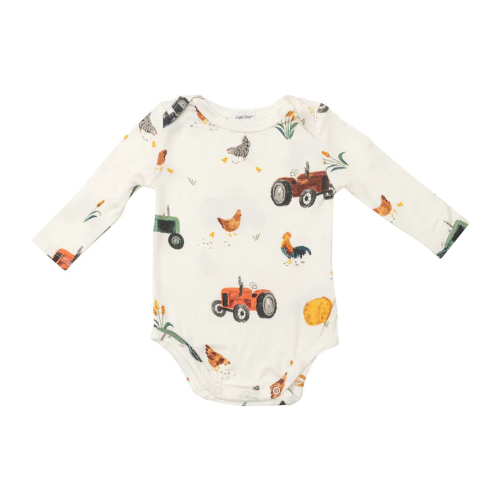 Angel Dear Tractor Bodysuit