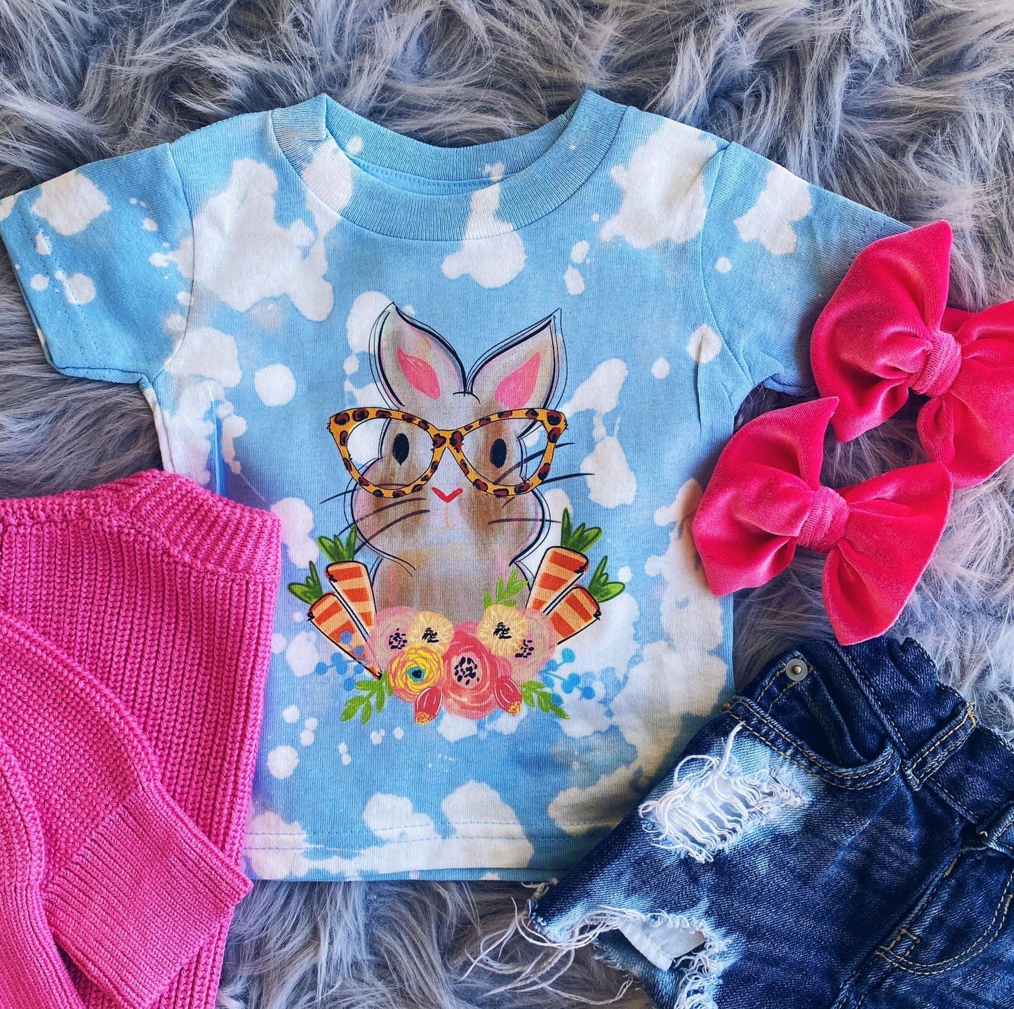 Bleached Bunny Tee