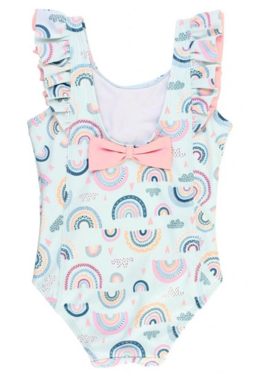 RuffleButts Chase the Rainbow Waterfall One Piece