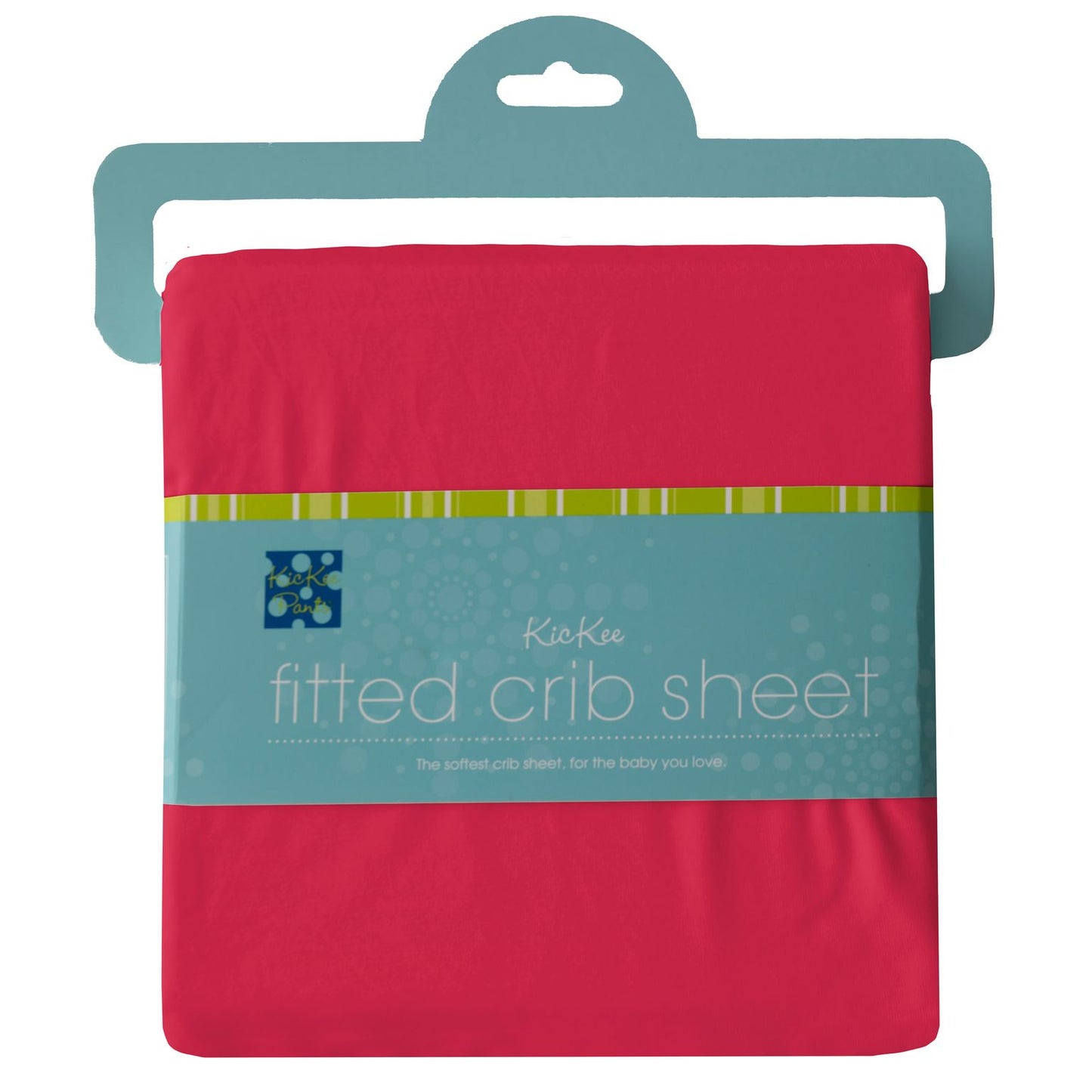 Kickee Pants Taffy Solid Fitted Crib Sheet