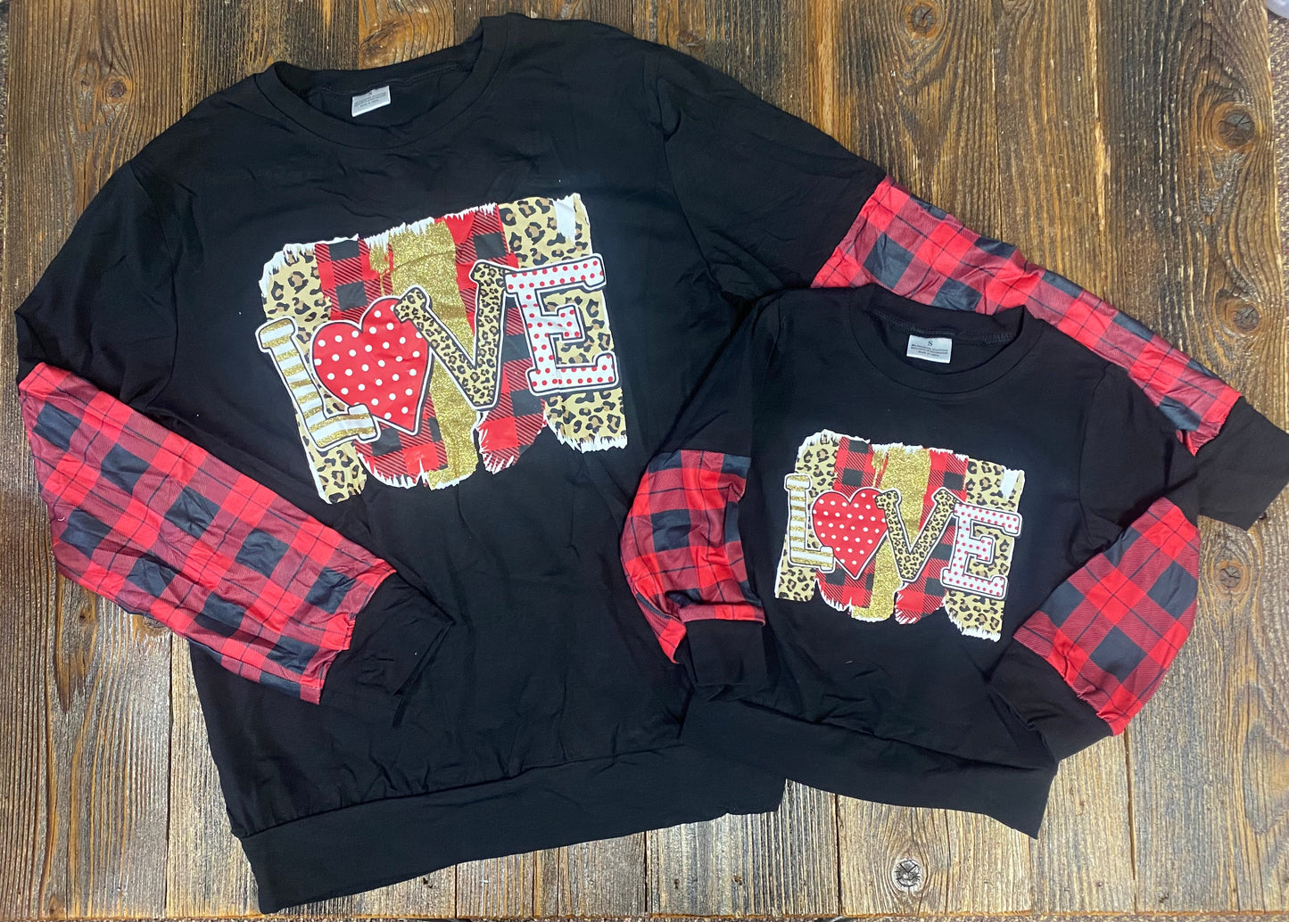 Mommy & Me Love Pullover