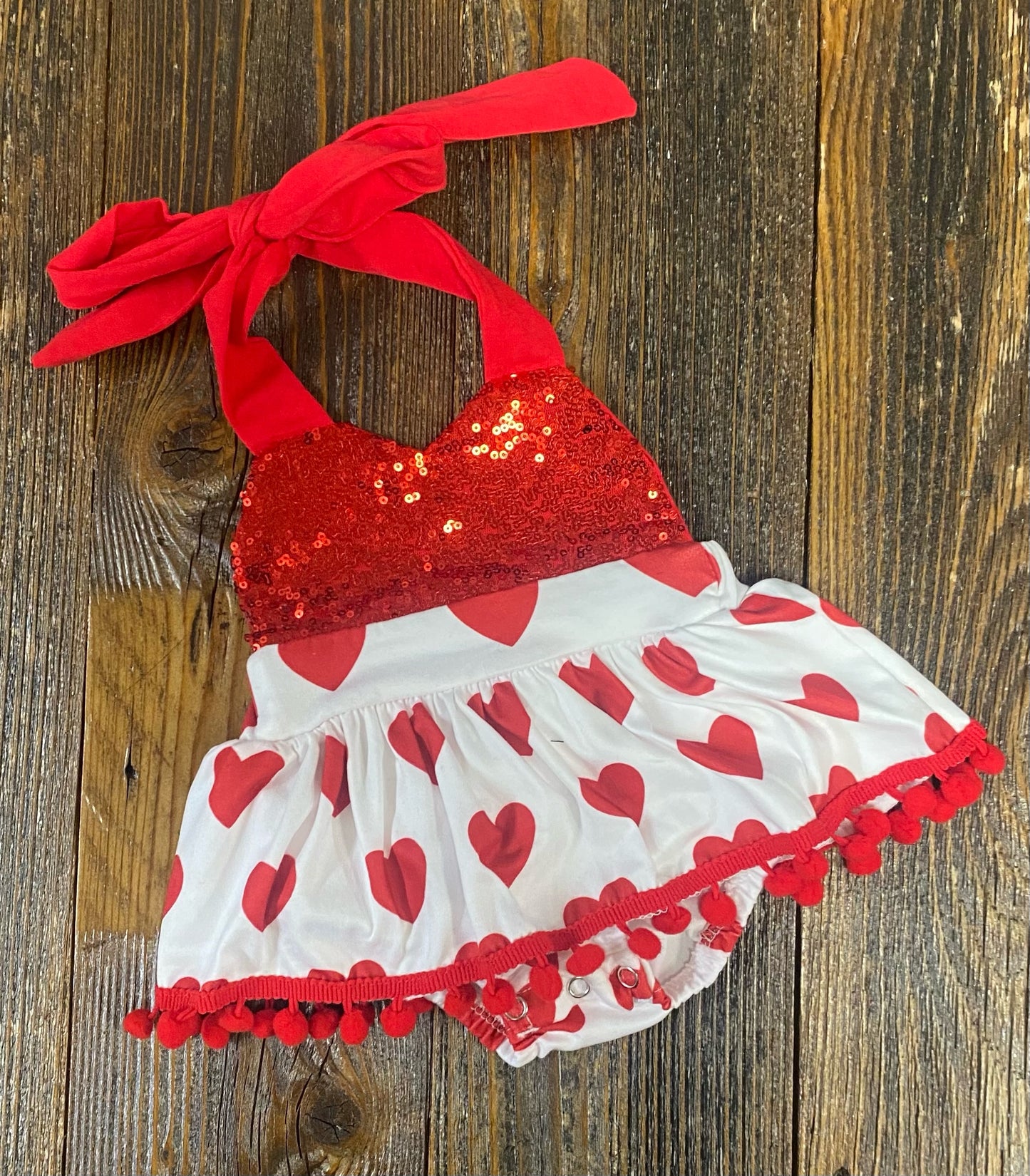 Sequin Heart Tutu Bubble