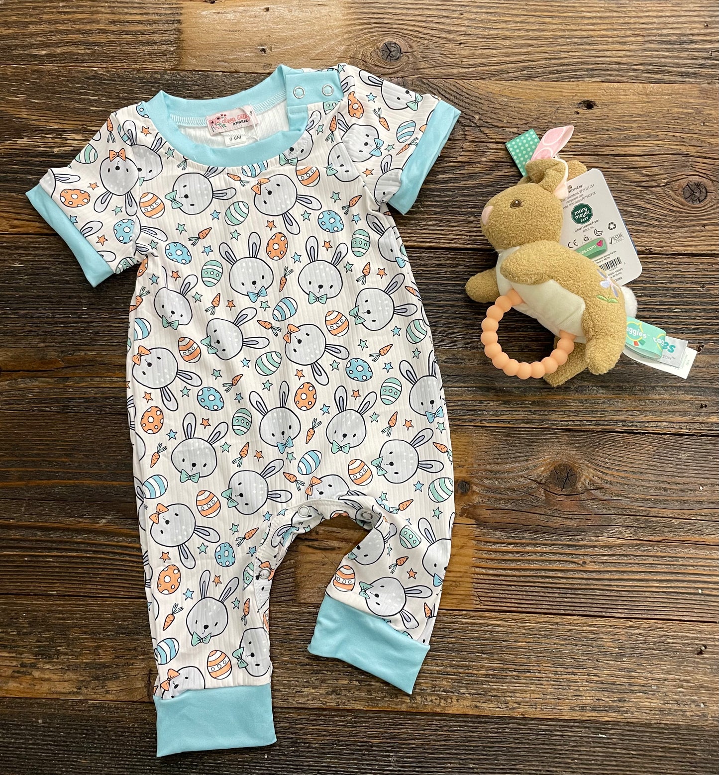 CC Bunny Bowtie Romper