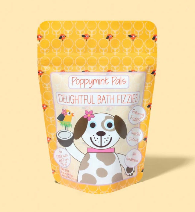 Poppymint Pals Bath Fizzies