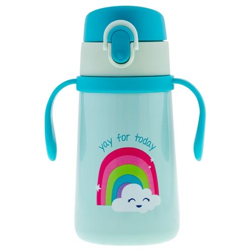 SJ Double Wall SS Bottle With Handles