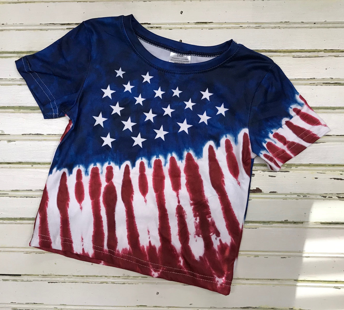Red/White/Blue Flag Tee