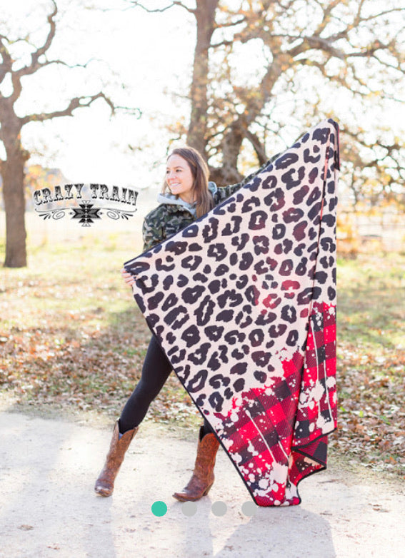 Crazy Train Lodge Creek Blankets