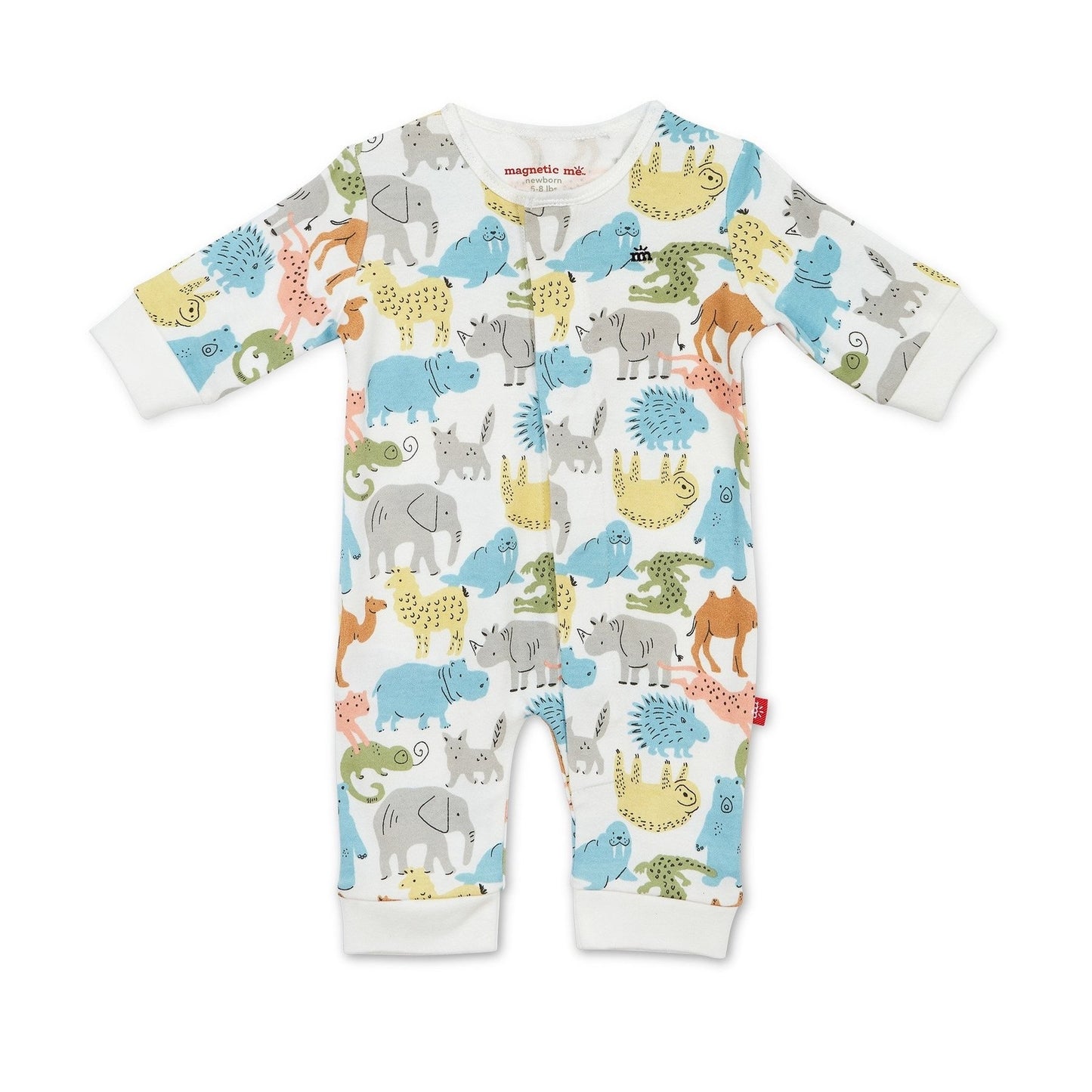 Magnetic Me Zoo Crew Organic Cotton Magnetic Coverall
