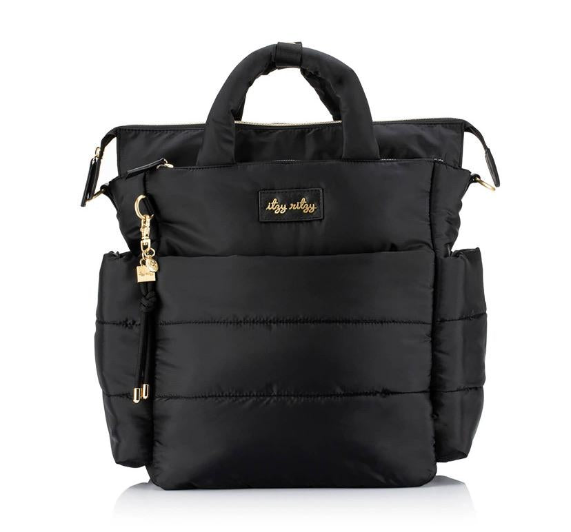 Itzy Ritzy Dream Convertible Diaper bag - Black