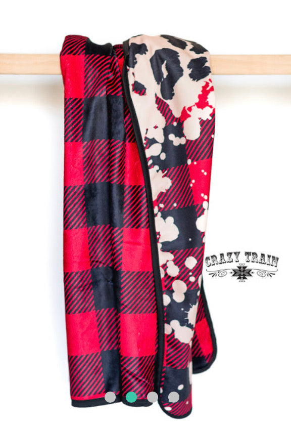 Crazy Train Lodge Creek Blankets