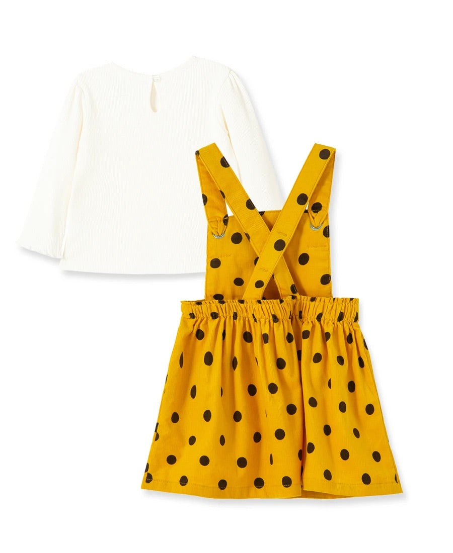Little Me Polka Dot Dress Set