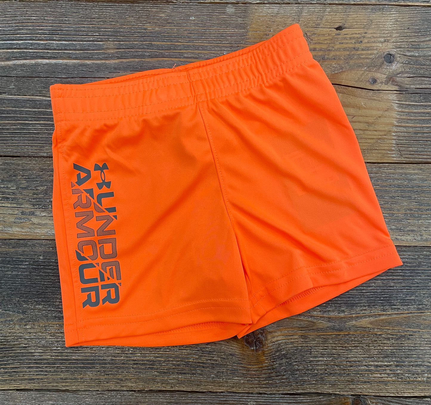 Under Armour Orange Blast Logo Shorts