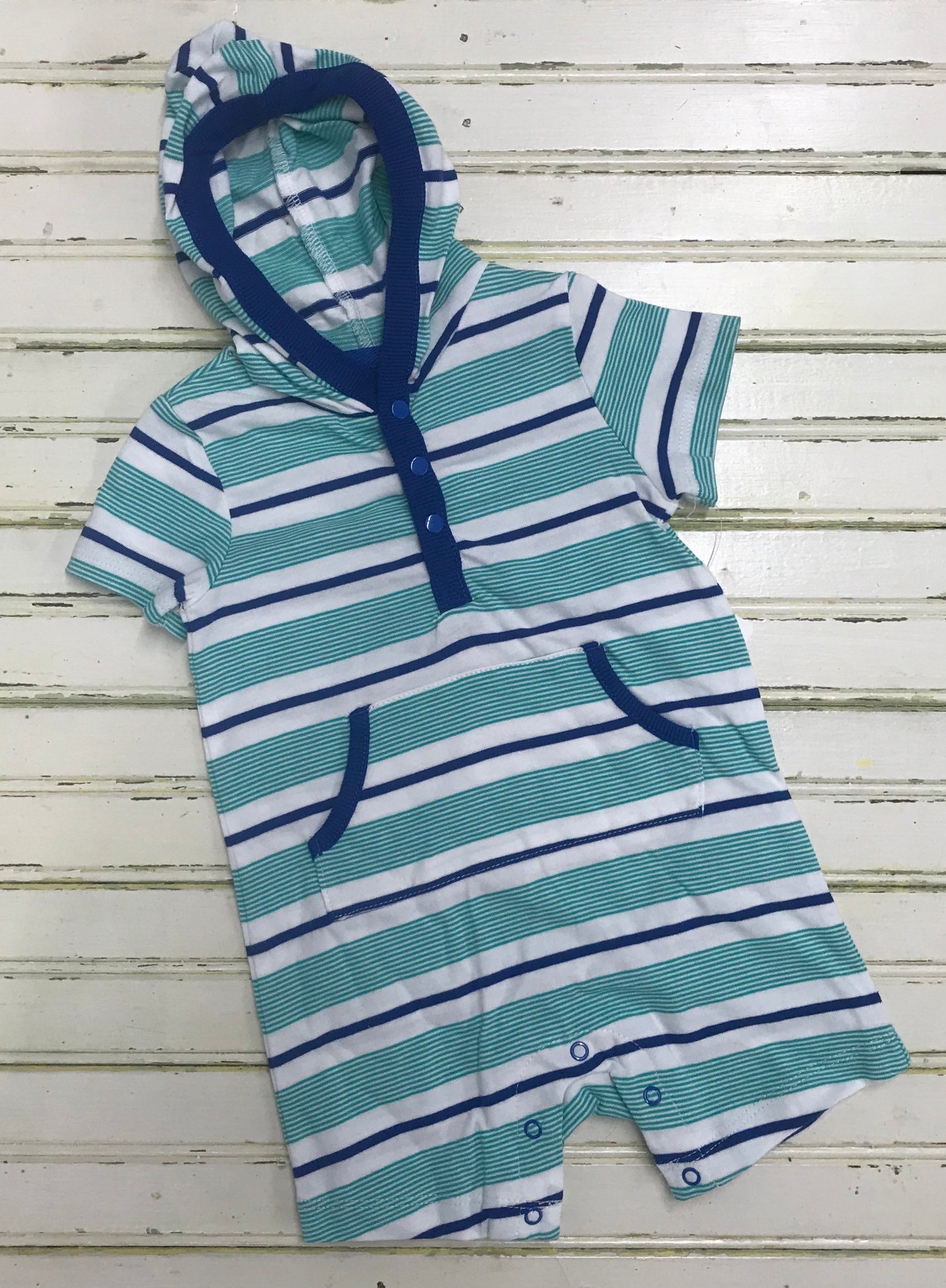 Little Me Palm Island Romper