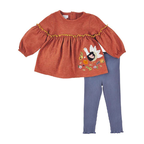 Mudpie Turkey Tunic & Legging Set
