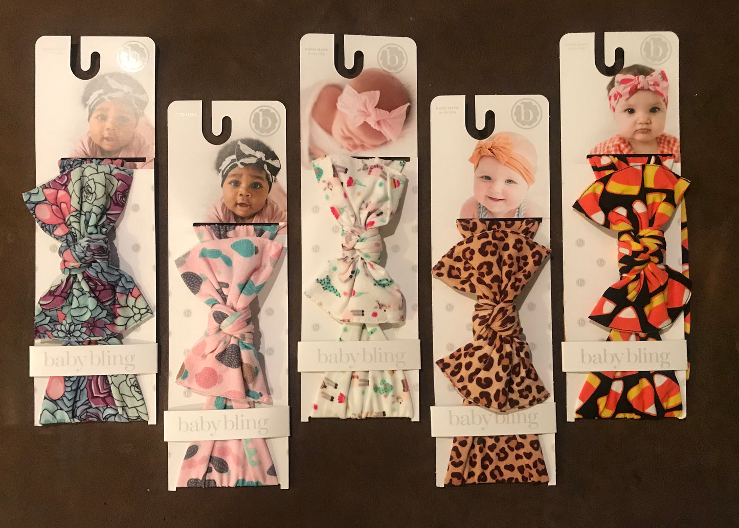 Baby Bling Printed Knot