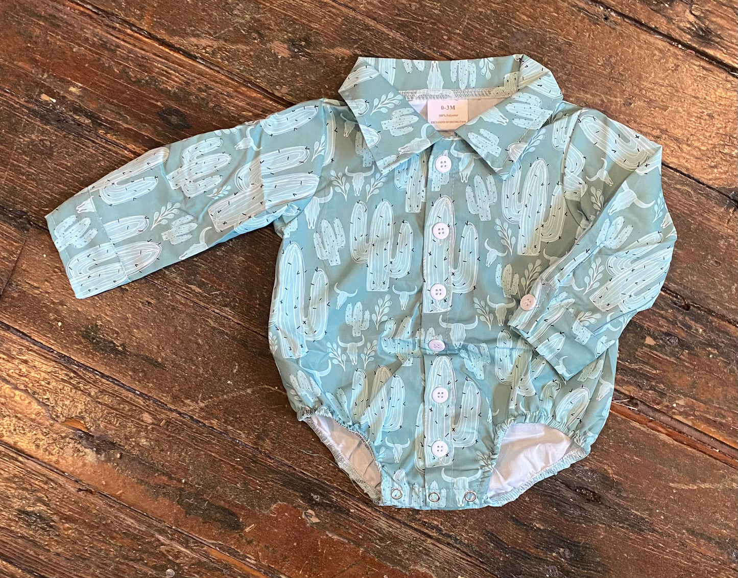Cactus/Skull Onesie/Shirt