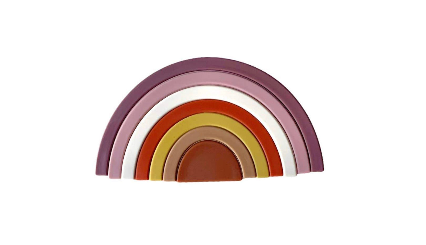 Three Hearts Rainbow Stacker