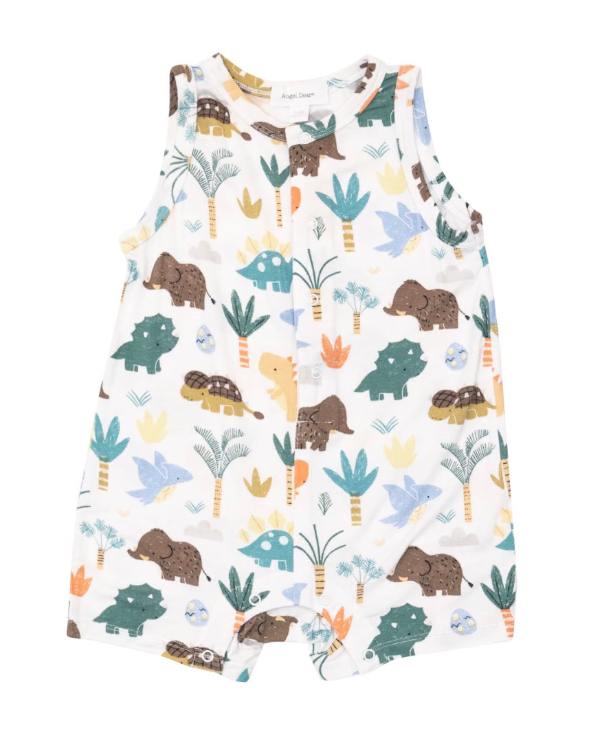 Angel Dear Cute Dino Shortie Romper