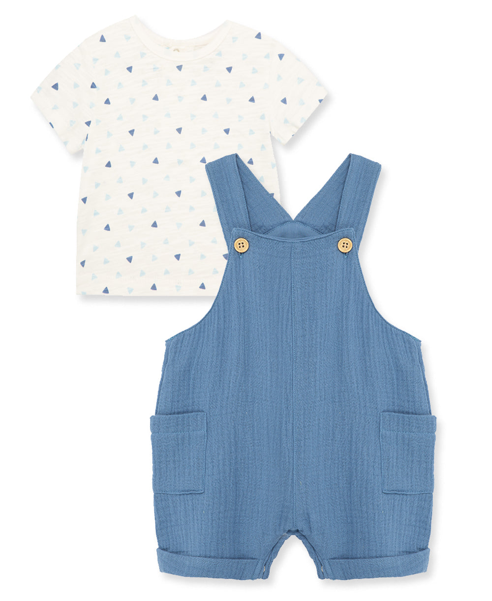 Little Me Geo Shortall Set
