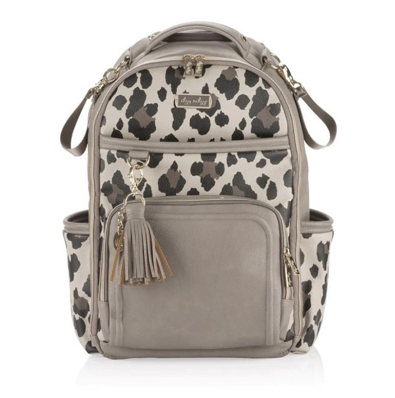 Itzy Ritzy Leopard Boss Plus Backpack Diaper Bag