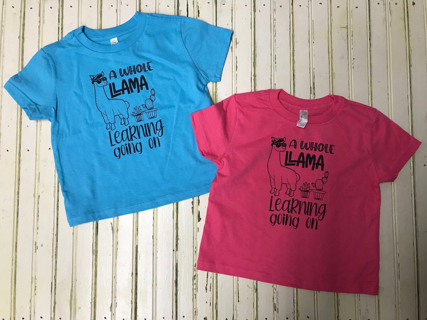 Whole Llama Learning Tee